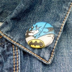 Batman lapel pin